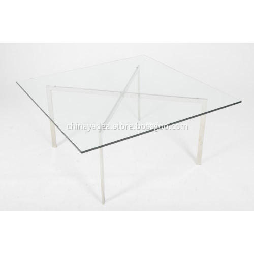 Tempered glass top Barcelona Coffee Table